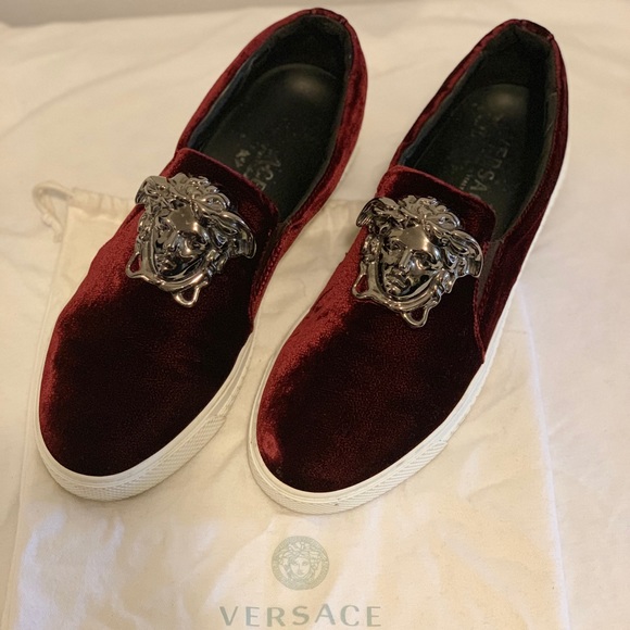 Versace Burgundy Velour main image 2